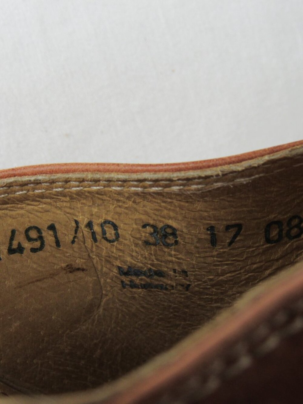 Josef Seibel Brown Leather Slip On Open Toe Mules Women's 38 7 7.5 - Picture 9 of 9